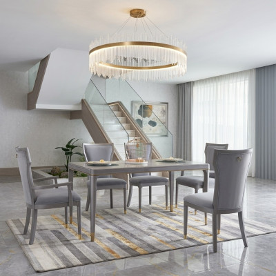 Esszimmer Tisch Designer Luxus Möbel Holz Tische 160x90cm Wohnzimmer