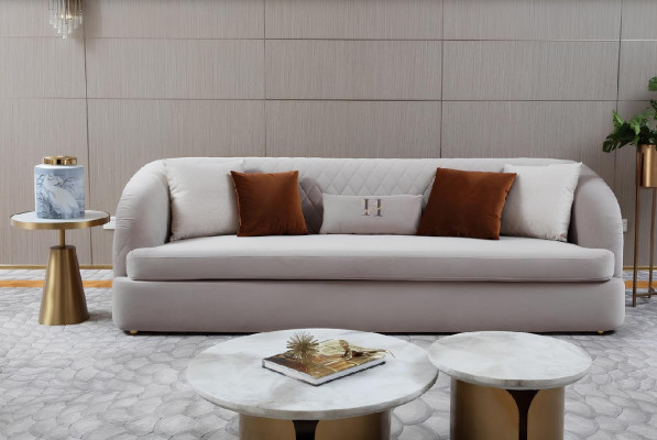 Designer Rund Couchtisch Wohnzimmertisch Kaffeetisch Sofa Tisch Beistell Marmor
