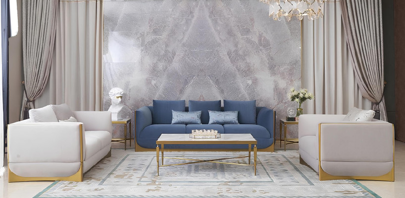 Design Sofa Couchen Couch Modern Luxus Sofagarnitur 321 Sitzer Set Neu Polster