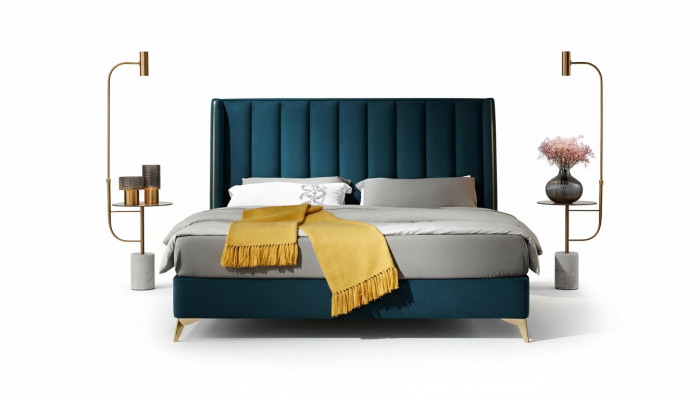Schlafzimmer Set Design Modern Luxus Schlafzimmer Bett 2x Nachttisch 3tlg. Neu