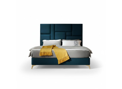 Bett 2x Nachttisch 3 tlg. Schlafzimmer Set Design Luxus Gruppe Garnitur Möbel