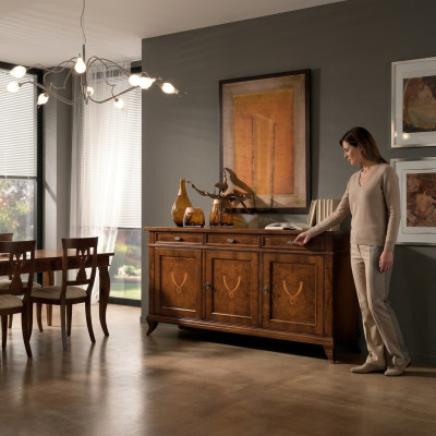 Anrichte Kommode Schlafzimmer Design rtv  Schrank Regal Luxus Wohn Zimmer Board