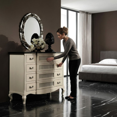 Kommode Luxus Anrichte Sideboard Art déco Stil Kommoden Italienische Luxus Möbel