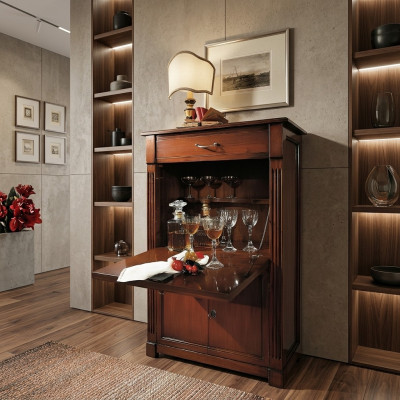 Kommoden Holz Schränke Anrichte Möbel Kommode Sideboard Schrank Klassische neu