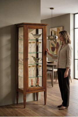 Wohnzimmer Vitrine Schrank Bücher Regal Anrichte Klassische Möbel Regale Holz