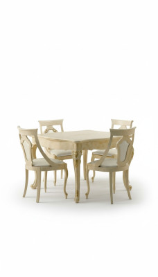 Esszimmer Stühle Holz Luxus Sessel Stuhl Beige Lehn Wohnzimmer Möbel Beige Neu