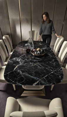 Esstisch Luxus Tisch Massiv Möbel Holz aus Italien Esszimmer Tische Einrichtung