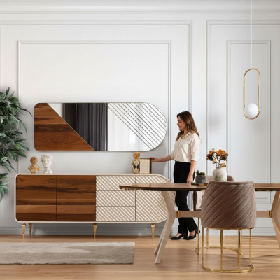 Einrichtung Gruppe Luxus Tisch + 2 Stühle Set 3tlg. Esstisch Garnitur Esszimmer