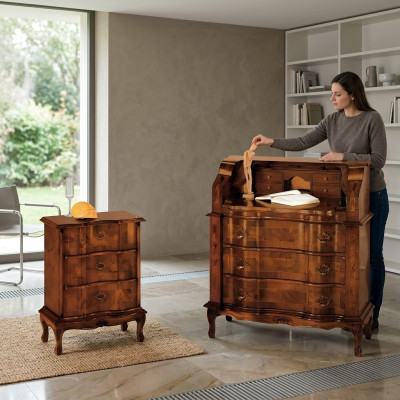 Nachttisch Luxus Holz Nachttische Tisch Konsolen Nacht Modern Stil Konsole Neu