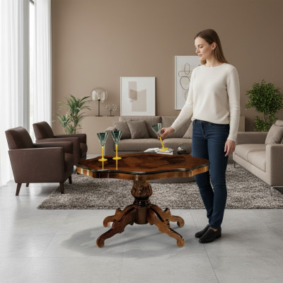 Beistell Luxus Couchtisch Design Couch Tisch Kaffee Tische Wohnzimmer Massiv