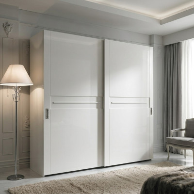 Kleiderschrank Schiebetüren Schlafzimmer Schrank Wand Schränke Holz Spiegel Neu