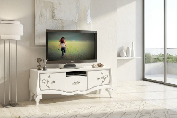 rtv Lowboard Schrank Sideboard Schrank tv Holz Modern Kommode Design Möbel Neu