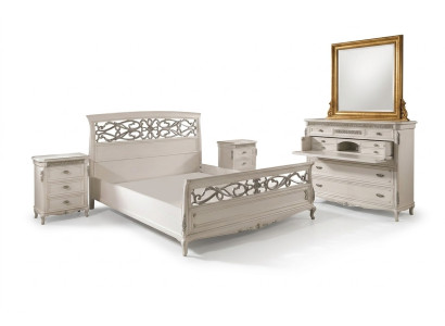 Schlafzimmer Möbel Komplette Garnitur 3tlg. Set Betten Italienische Einrichtung