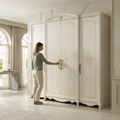 Schlafzimmer Kleiderschrank Schlafzimmermöbel Weiss Schrank Mobilificio Schränke