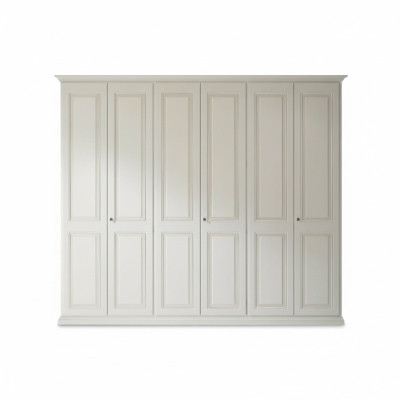 Kleiderschrank Möbel Garderobe Möbel Naturholz Schlafzimmer  Weiß Neu