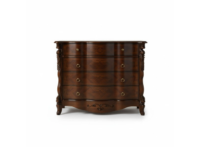 Kommode Naturholz Schlafzimmer Schublade Lounge Design Neu Möbel Braun