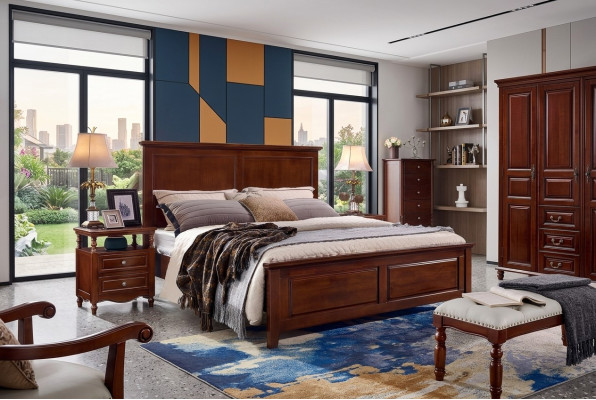 Bett Schlafzimmer Set Design Betten 2x Nachttische 3tlg Bettgestell