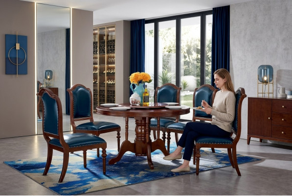 Komplett Set Esstisch 6 Stühle Esszimmer Set Ess Gruppe Holz 7tlg