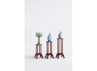 Ständer Blumenständer Ablage Holz Blumentopf Ständer Möbel Zubehör