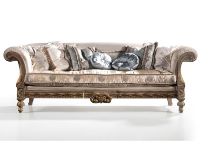 Chesterfield Klassischer Dreisitzer Sofa Wohnlandschaft Textilsofa 3 Sitz couch