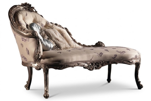 Chaiselongue Luxus Liege Wohnzimmer Chaiselounge Liegen Relax Bank Echtholz Neu