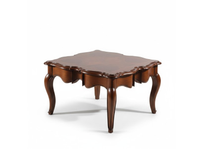 Barock Rokoko Beistelltisch Couchtisch Tisch Echtholz Möbel Tische Italien Neu