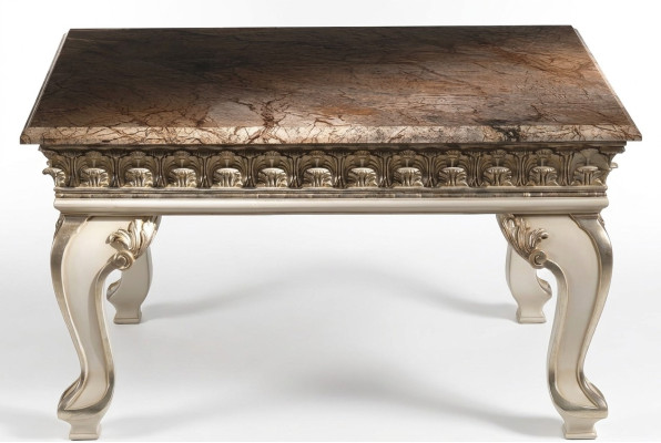 Luxus Couchtisch Beistelltisch Holz Möbel Klassische Tische Barock Rokoko Tisch