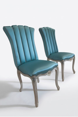 Esszimmer Stuhl Luxus Wohnzimmer Italienische Möbel Lehnstuhl Barock Rokoko Neu