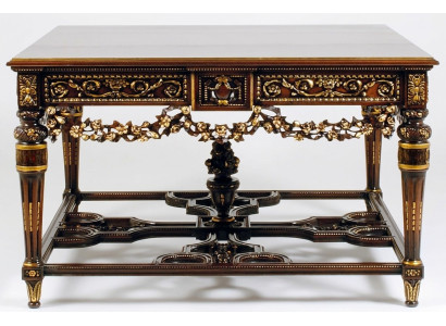 Design Schreibtisch Luxus Tisch Büro Einrichtung Italienische Stil Möbel Tische