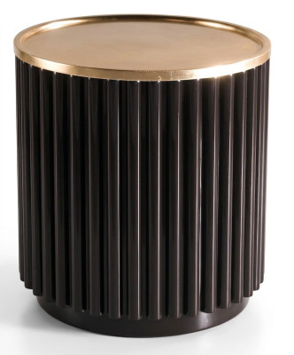 Couchtisch Beistelltisch Tisch Sofa Tische Edelstahl Rund Italienische Möbel Neu