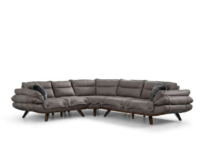 Ecksofa L Form Sofa Couch Polster Sofas Wohnlandschaft Stoffsofa Eckcouch Textil