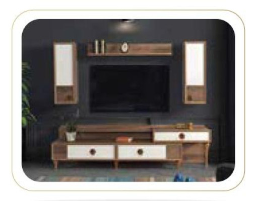 RTV lowboard Wohnzimmer Möbel Sideboard Wandregal Regal tv Schrank