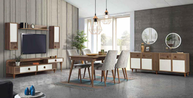RTV lowboard Wohnzimmer Möbel Sideboard Wandregal Regal tv Schrank
