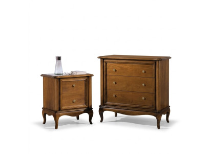 Nachttisch Konsolen Schlafzimmer Beistelltisch Modernes Design Möbel Holz braun