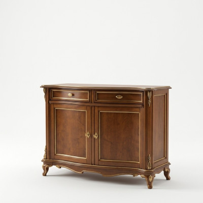 Sideboards Holz Schrank Möbel Kommoden Braun Kommode Anrichte Sideboard Massiv