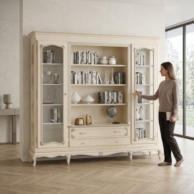 Vitrine Kommoden Vitrinen Kommodenschrank Glas Designer Schrank Neu