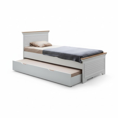 Doppelbett mit Bettschublade Möbel Holz Betten Kinderbett Jugendbett Teeneger