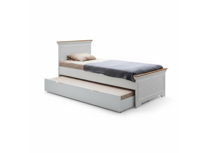 Doppelbett mit Bettschublade Möbel Holz Betten Kinderbett Jugendbett Teeneger
