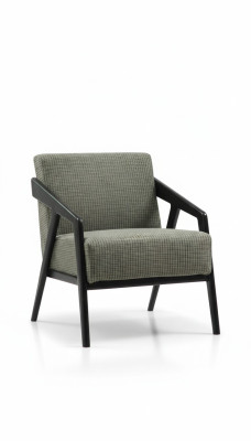 Sessel Sitzer Wohnzimmer Stoff Polyester Stil Modern Design Luxus