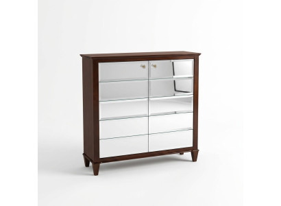 Sideboard Kommode Schrank Klassische Luxus Schränke Wohnzimmer Klassische Braun