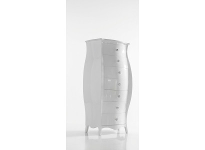 Luxus Kommode Schränke Kommoden Holz Schlafzimmer Modern Design Weiß Stil Groß