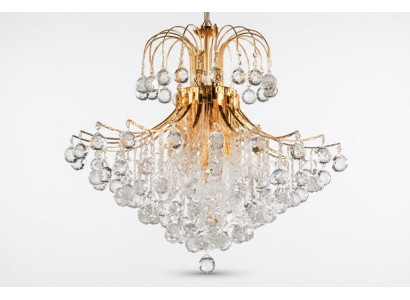 Luxus Kronleuchter Deckenlampe Deckenleuchter Goldene Königliche Lüstern