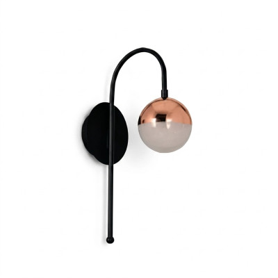 Wandlampe Prunkleuchter Wandleuchte Lüster Wand Lampen LED Schwarz