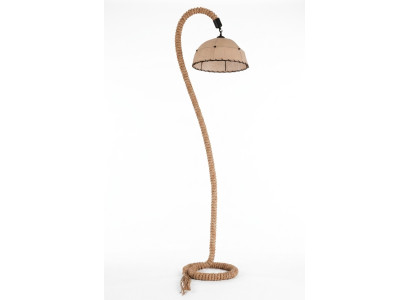 Stehlampe Standlampe Stand Luxus Leuchten Lampen Lampe Beige Seil Neu