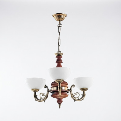Kronleuchter Deckenleuchter Lüster Deckenlampe Lampen Braun Klassischе