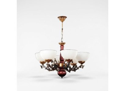 Deckenleuchter Lüster Kronleuchter Deckenlampe Lampen Braun Klassischе