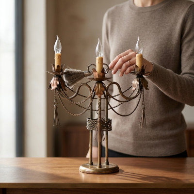 Tischlampe Tischleuchte Lampe Leuchten Luxus Gold Lampen Tisch Metall