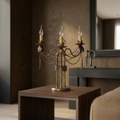 Tischlampe Tischleuchte Lampe Leuchten Luxus Gold Lampen Tisch Metall