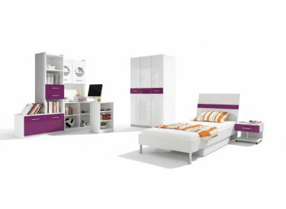 Eckschreibtisch Modern Schreibtisch Holz Jugend Kinderzimmer Weiß Möbel Design