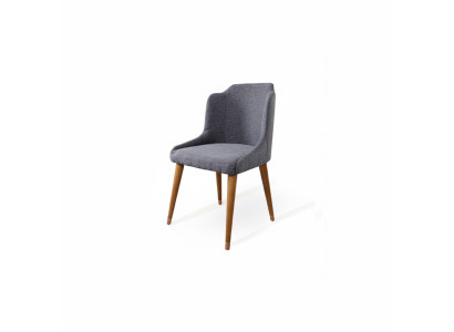 Stuhl 1 Sitzer Sessel Holz Luxus Klasse Möbel Design Lehnstuhl Holz Esszimmer